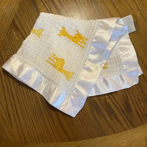 Aden & Anais Essentials Muslin Giraffe Baby Security Blanket Blankie - Picture 2 of 5